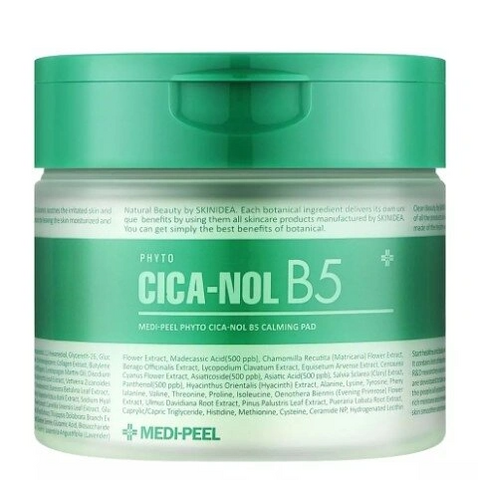 Medi Peel Cica-Nol Calming Pad Інтенсивно заспокійливі педи для чутливої шкіри обличчя, 70 шт 0000001483 фото