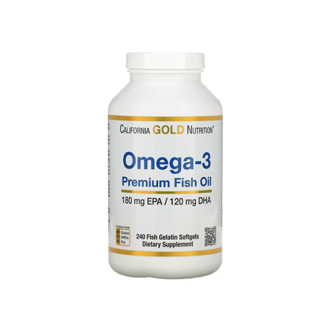 California GOLD Nutrition Омега-3 риб&rsquo;ячий жир 240 шт 0000000290 фото