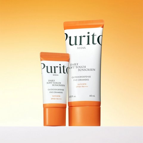 Purito Seoul Daily Soft Touch Sunscreen 50+ PA++++ Мініатюра крему сонцезахисного з керамідами, 15мл 0000002249 фото