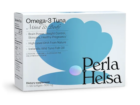 PERLA HELSA Дієтична добавка "Омега-3 з м'яса тунця №120капс" 0000002452 фото