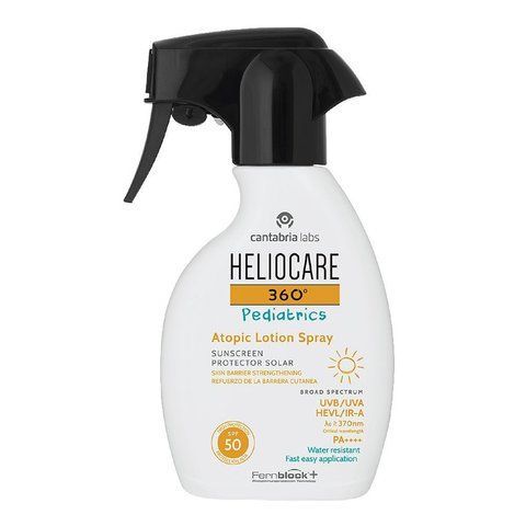 Cantabria Labs HELIOCARE 360&ordm; PEDIATRICS ATOPIC Дитячий сонцезахисний спрей для атопічної шкіри SPF 50+, 250мл 0000004097 фото