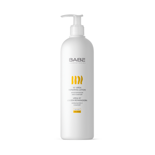 BABE Laboratorios Відновлюючий лосьйон для сухої та чутливої шкіри з 10% сечовини, 500 мл 0000004228 фото