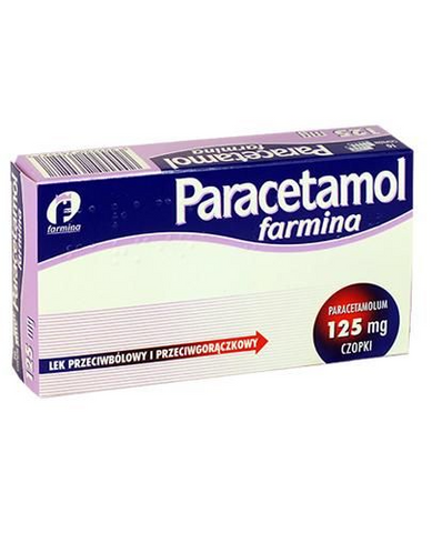 Ratiopharm paracetamol Супозиторії ректальні (свічки) парацетамол 125мг, 10шт 0000003286 фото