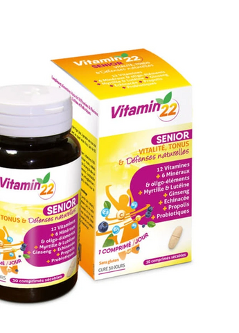 VITAMIN 22 SENIOR Для зрілого та похилого віку, 30табл 0000002112 фото