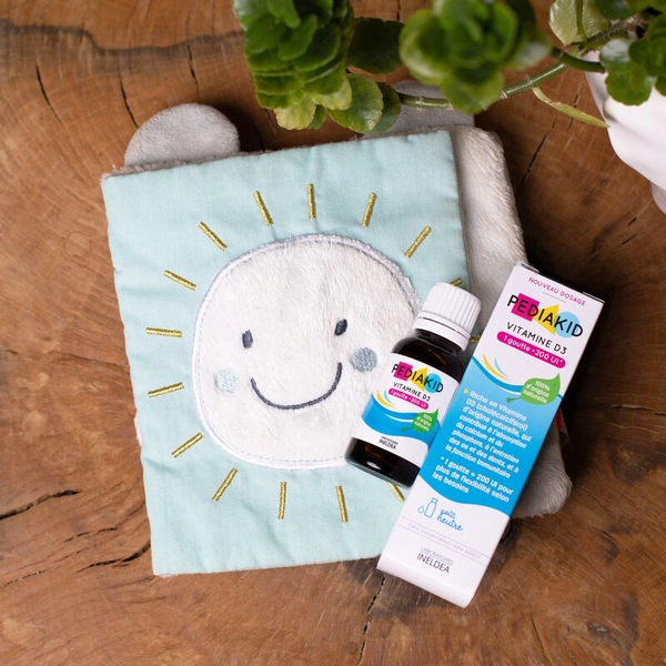 PEDIAKID VITAMINE D3 Краплі BITAMIH D3 Допомога у засвоєнні кальцію та магнію, а також для імунітету, 20мл 0000001621 фото