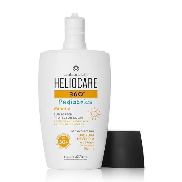Cantabria Labs HELIOCARE 360&ordm; PEDIATRICS Mineral Дитячий мінеральний сонцезахисний гель-крем SPF 50+, 50мл 0000004098 фото