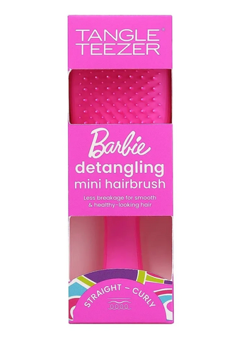 Tangle Teezer & Barbie The Ultimate Detangler Mini Dopamine Pink Щітка для волосся міні Рожева 0000002086 фото