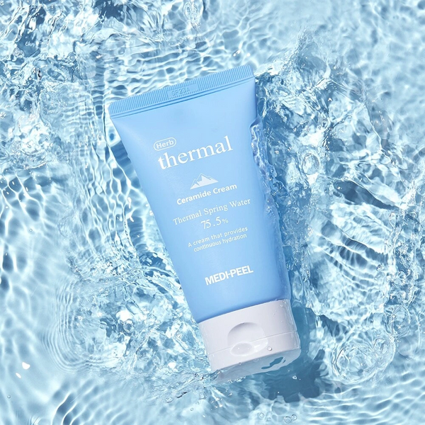 Medi Peel Herb Thermal Ceramide Cream Крем для обличчя відновлювальний з керамідами та термальною водою, 120мл 0000002128 фото