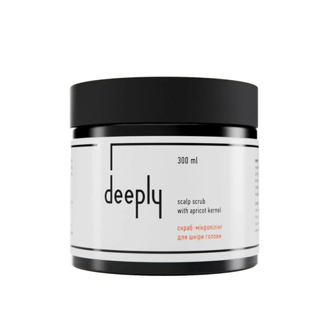 DEEPLY scalp scrub with apricot kernel Скраб для шкіри голови, 300мл 0000003270 фото