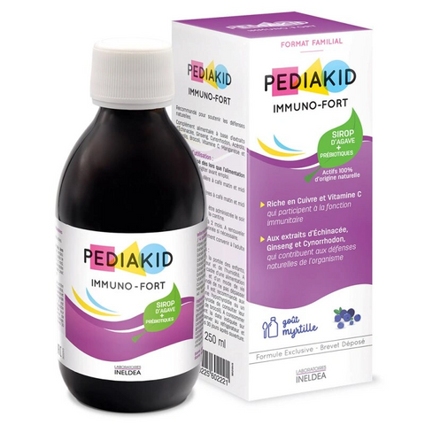 PEDIAKID IMMUNO-FORT Питний сироп ІМУНО-ФОРТ для зміцнення імунітету, 250мл 0000000660 фото