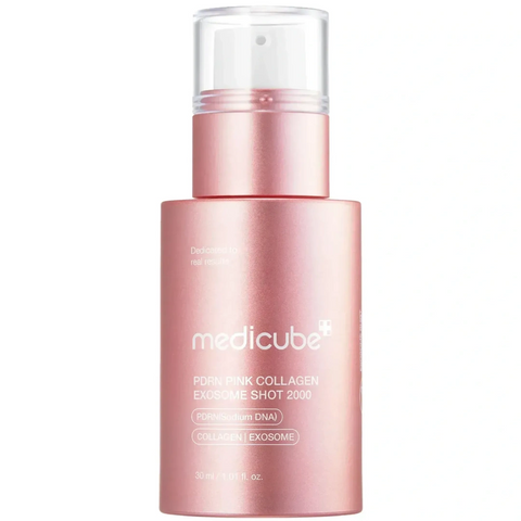 Medicube PDNR Pink Collagen Exosome Shot 7500 Регенеруюча сироватка з полінуклеотидами, екзосомами та спікулами, 30 мл 0000002995 фото