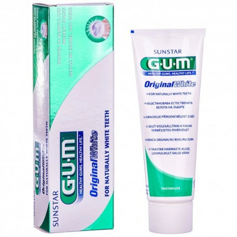 GUM Original White Зубна паста "Природньо білі зуби", 75мл 0000002850 фото