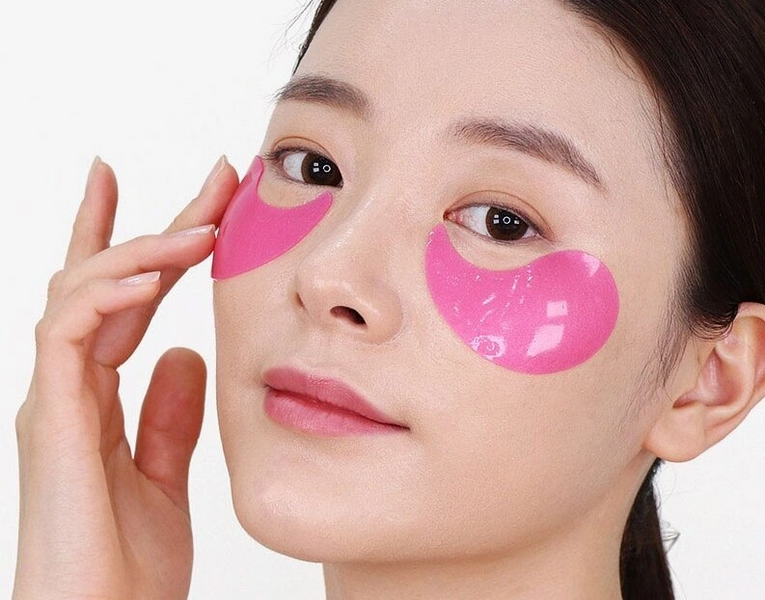 Medi Peel Hyaluron Rose Peptide 9 Ampoule Eye Patch Гідрогелеві Патчі з пептидами та трояндою, 60шт 0000000307 фото