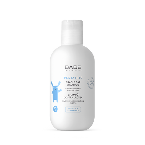 BABE Laboratorios PEDIATRIC Cradle cap shampoo Дитячий шампунь проти себорейних кірочок, 200 мл 0000004184 фото