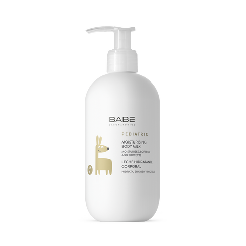 BABE Laboratorios PEDIATRIC Moisturising body milk Дитяче зволожуюче молочко для тіла, 500 мл 0000004183 фото