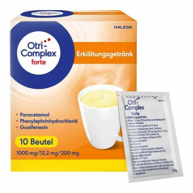 OTRICOMPLEX forte Напій 3-в-1 від грипу та застуди &laquo;ОтріКомплекс форте&raquo;, 10пак 0000003168 фото