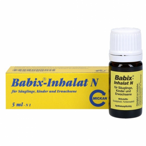 Babix Inhalat N Інгаляційні краплі проти нежитю та застуди, 5мл 0000001605 фото
