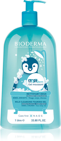 Bioderma ABCderm Гель дитячий для купання без мила, 1л 0000000267 фото