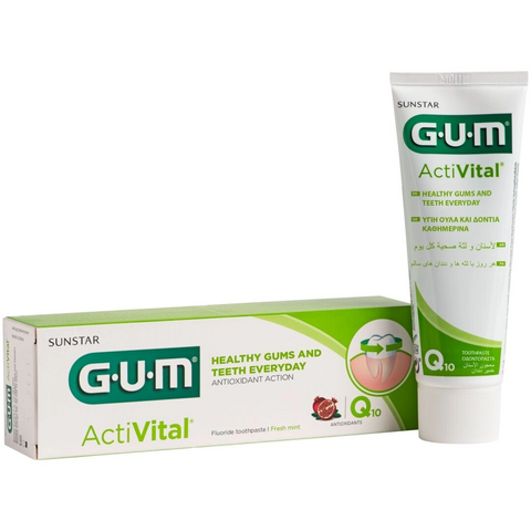 GUM ActiVital Зубна паста для захисту зубів та свіжого подиху, 75мл 0000002851 фото
