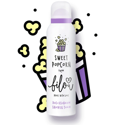 Bilou Sweet Popcorn Пінка для душу Солодкий попкорн, 200мл 0000000816 фото
