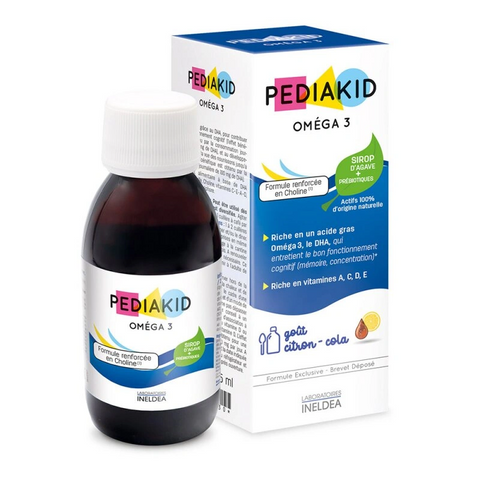 PEDIAKID OMEGA 3 Питний Омега 3 з холіном для покращення розумової діяльності, 125мл 0000001619 фото