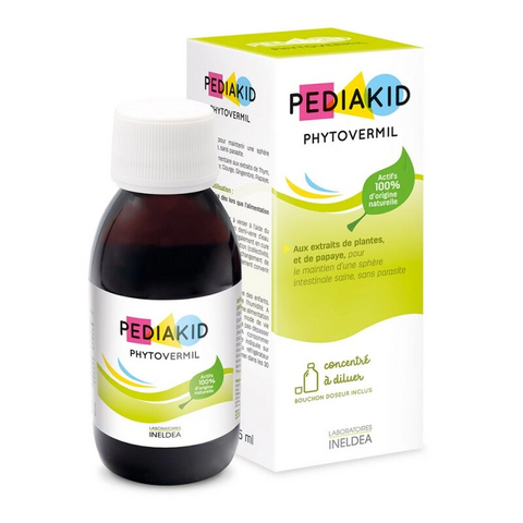 PEDIAKID PHYTOVERMIL ФІТОВЕРМІЛ КОНЦЕНТРАТ Сироп проти паразитів, 125мл 0000000904 фото