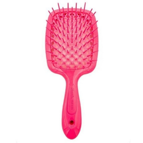 Janeke 1830 Superbrush The Original Italian NEW Щітка для волосся рожева неон 0000002279 фото