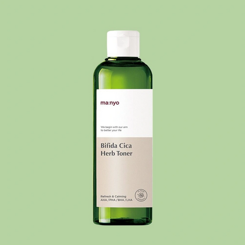 Manyo Bifida Cica Herb Toner Тонер заспокійливий з комплексом центелли та біфідобактеріями, 210мл 0000002246 фото