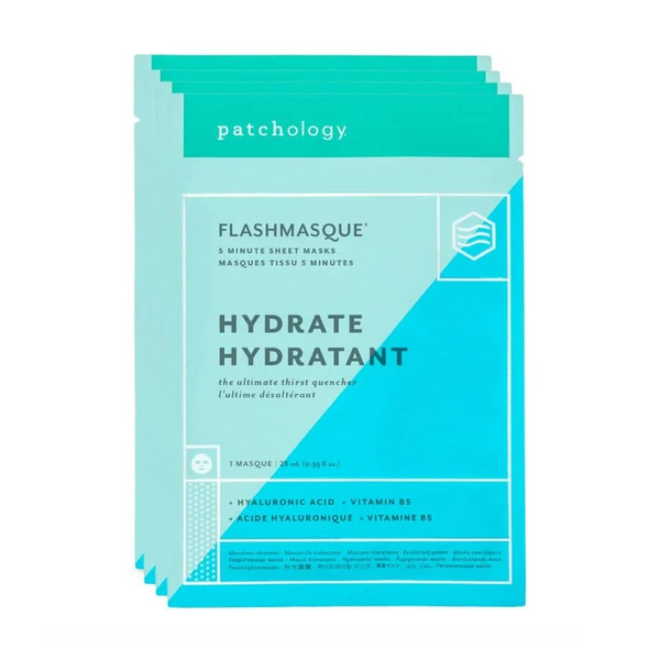 Patchology Зволожуюча маска FlashMasque&reg; Hydrate 5 Minute Sheet Mask (1 шт) 0000001547 фото