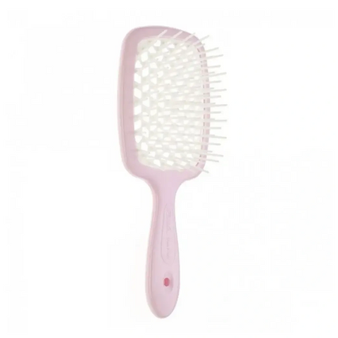 Janeke 1830 Superbrush The Original Italian Щітка для волосся рожева з білим 0000002067 фото